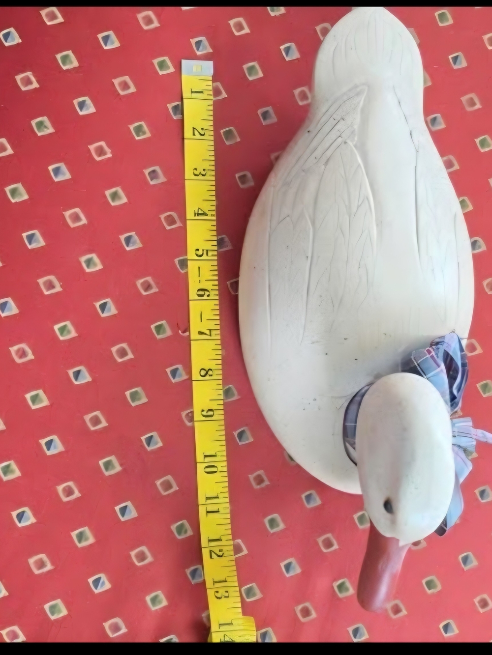 Vi ntage Wooden Duck Decoy Figure